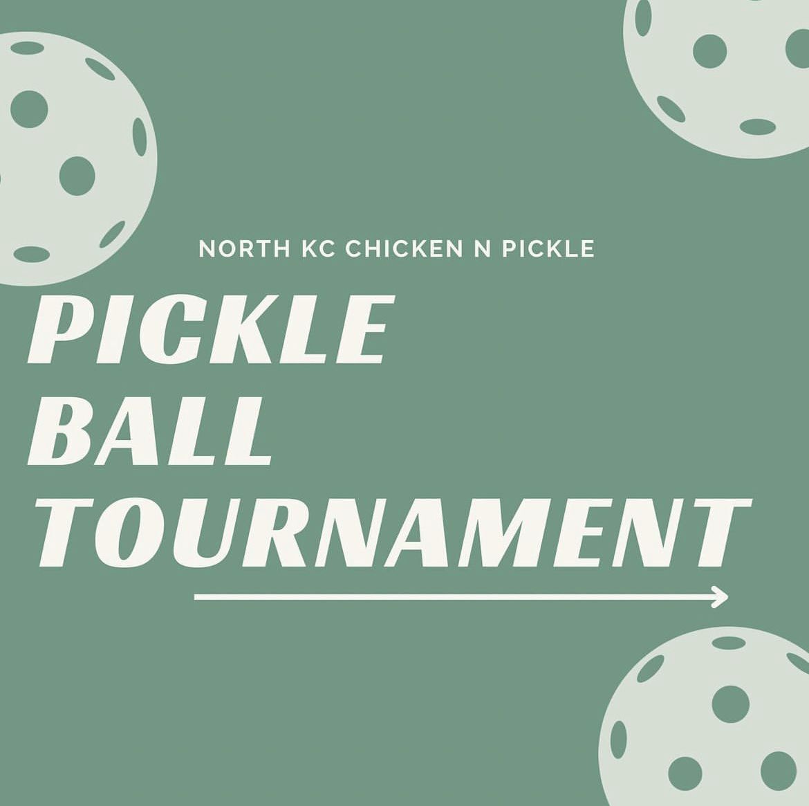 We are so excited to be hosting out second annual PickleBall Tournament. We hope you can join us this May!