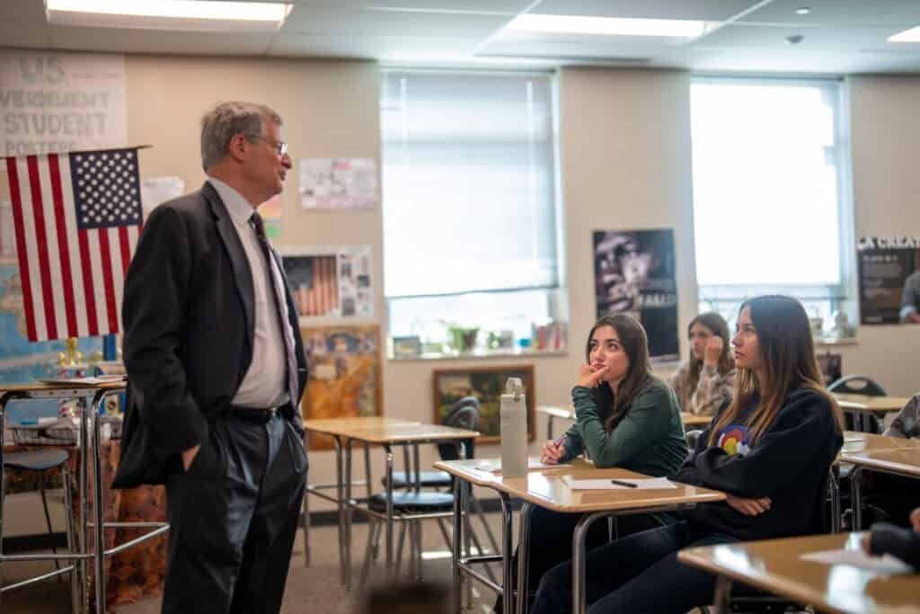 Colorado Supreme Court Justices Visit Mead High School