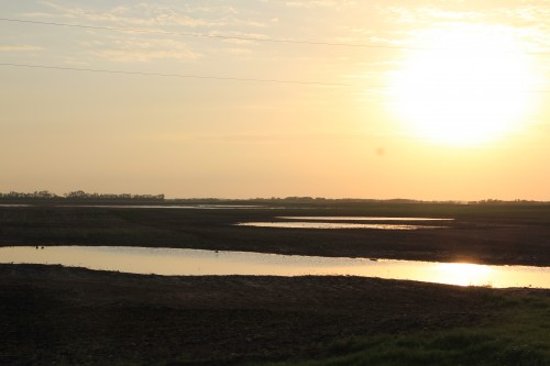 Sunset Over Water