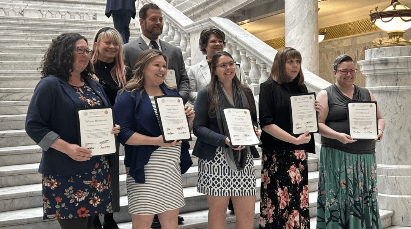 Park City Teachers Honored for National Board Certification at Utah Legislature