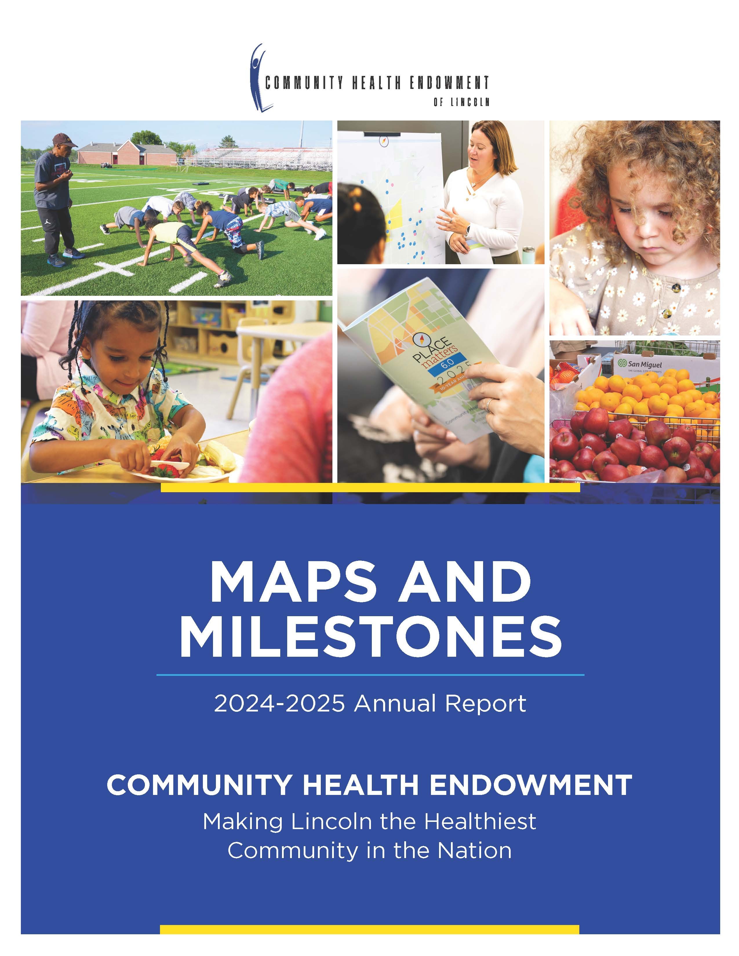 CHE Annual Reports | Years of Impact, Health, and Progress