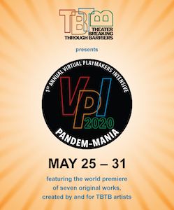 TBTB's 2020 1st Annual Virtual Playmakers' Intensive: Pandem-Mania! A picture of the new logo of TBTB's 2020 first annual virtual playmakers intensive. The event name is Pandem-Mania and the logo has details at the bottom of it.