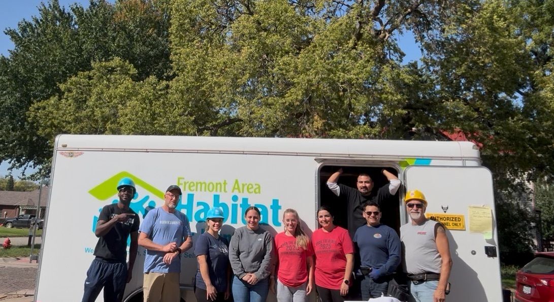 Tim, Ashley and additional volunteers.