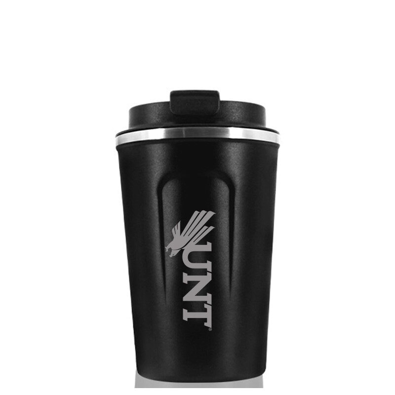 12oz Stainless Steel Matte Finish Double Wall Insulated Tumbler Coffee Mug-Black