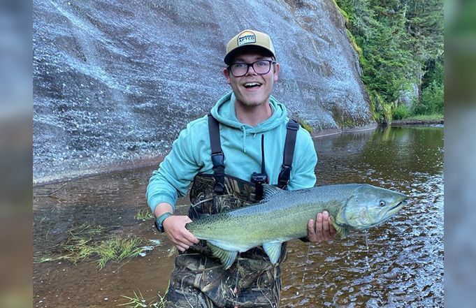 The Light of Alaska: UMW Student Colton Folts Completes Internship at Snettisham Hatchery