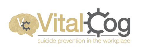 vital cog suicide prevention in the workplace logo