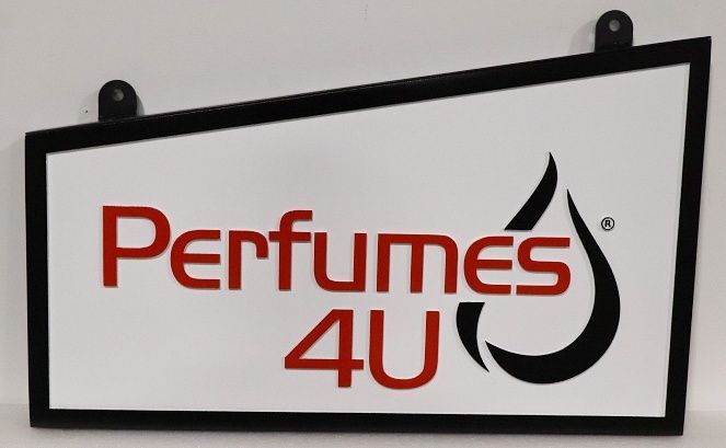 S28066A - Carved and Sandblasted HDU Sign for "Perfumes 4U"