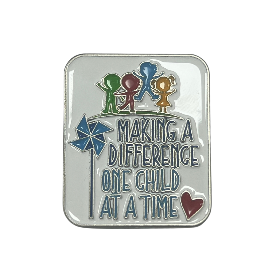 Metal Lapel Pin - Making a Difference