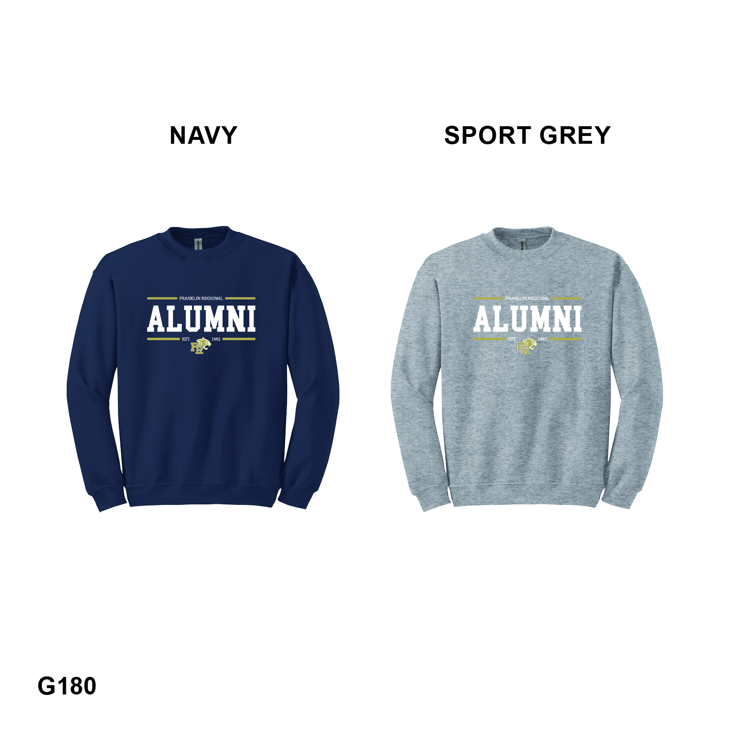 ALUMNI LOGO - Gildan Adult Heavy Blend™ Fleece Crew