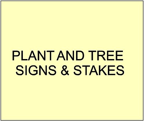 5. - GA16650 -  Carved Plant and Tree  Name Signs for City, Town, Village and Private Parks & Gardens