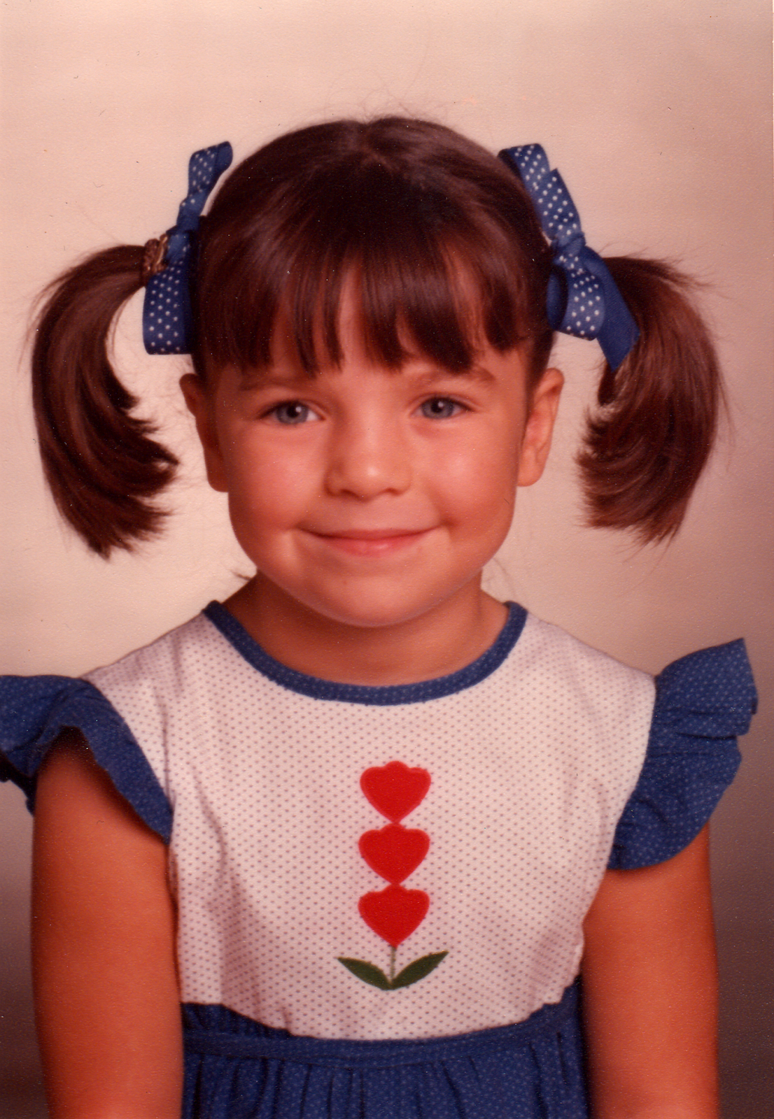 Rachel Nussbaum in first grade, 1982.