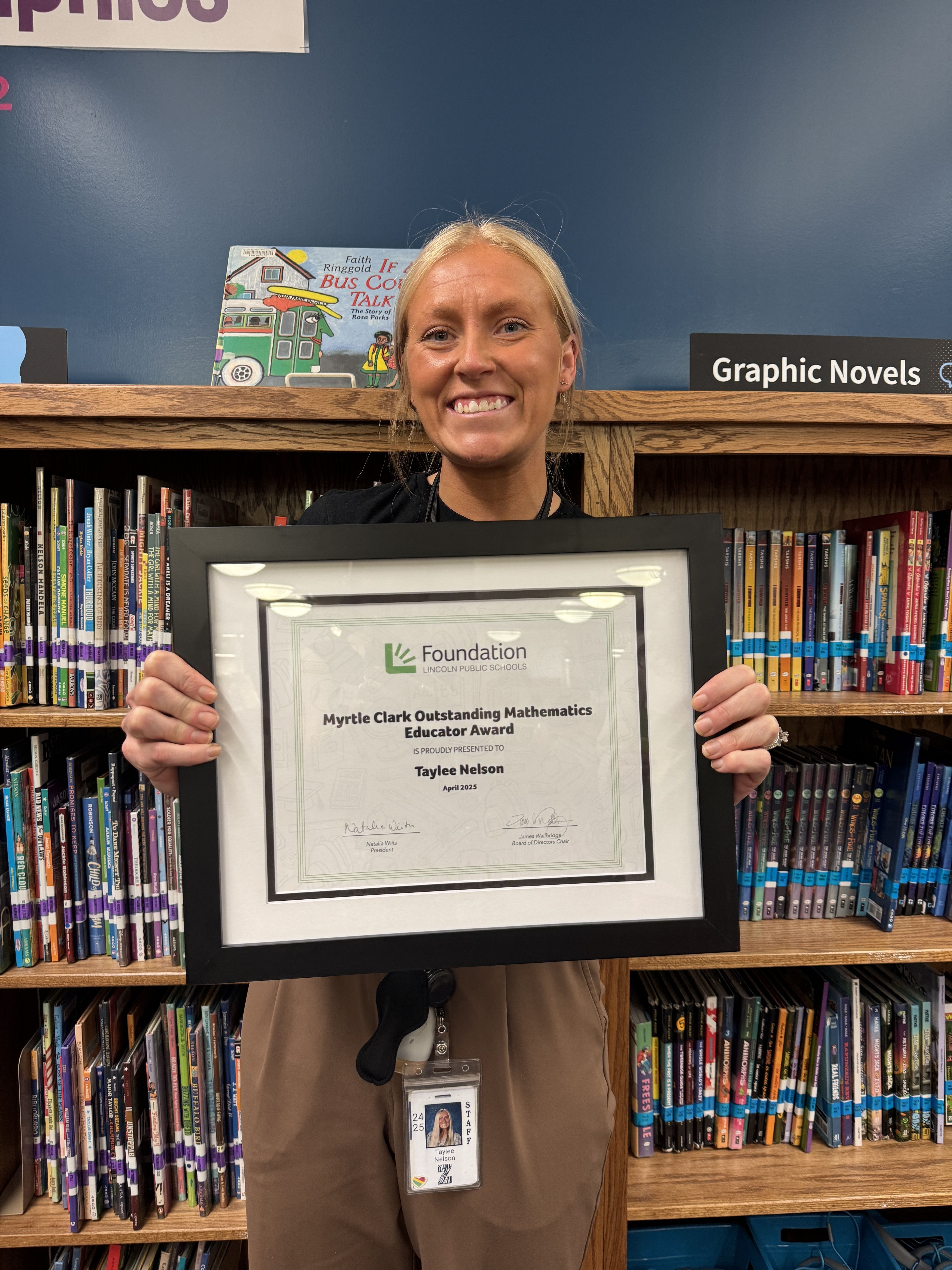 Myrtle Clark Outstanding Math Educator Award