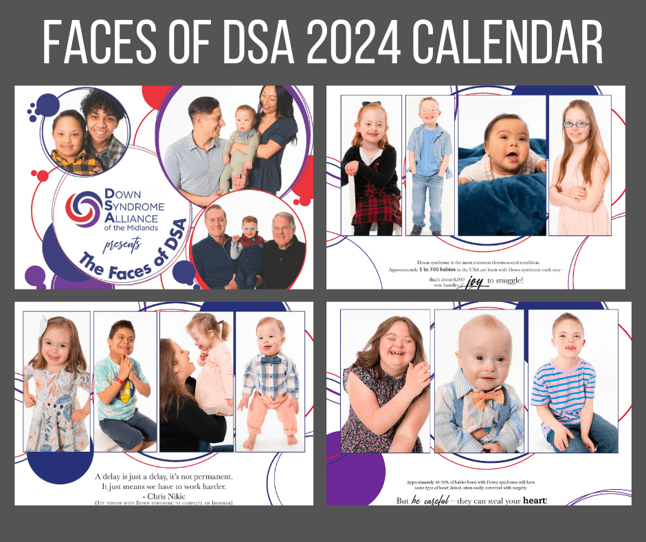 Order a DSA 2024 Calendar Get Involved Down Syndrome Alliance of
