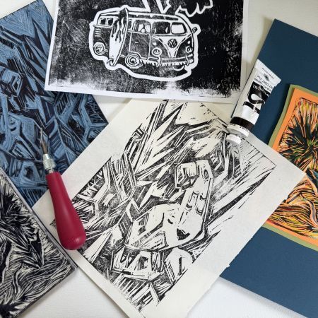 Linocut Printmaking