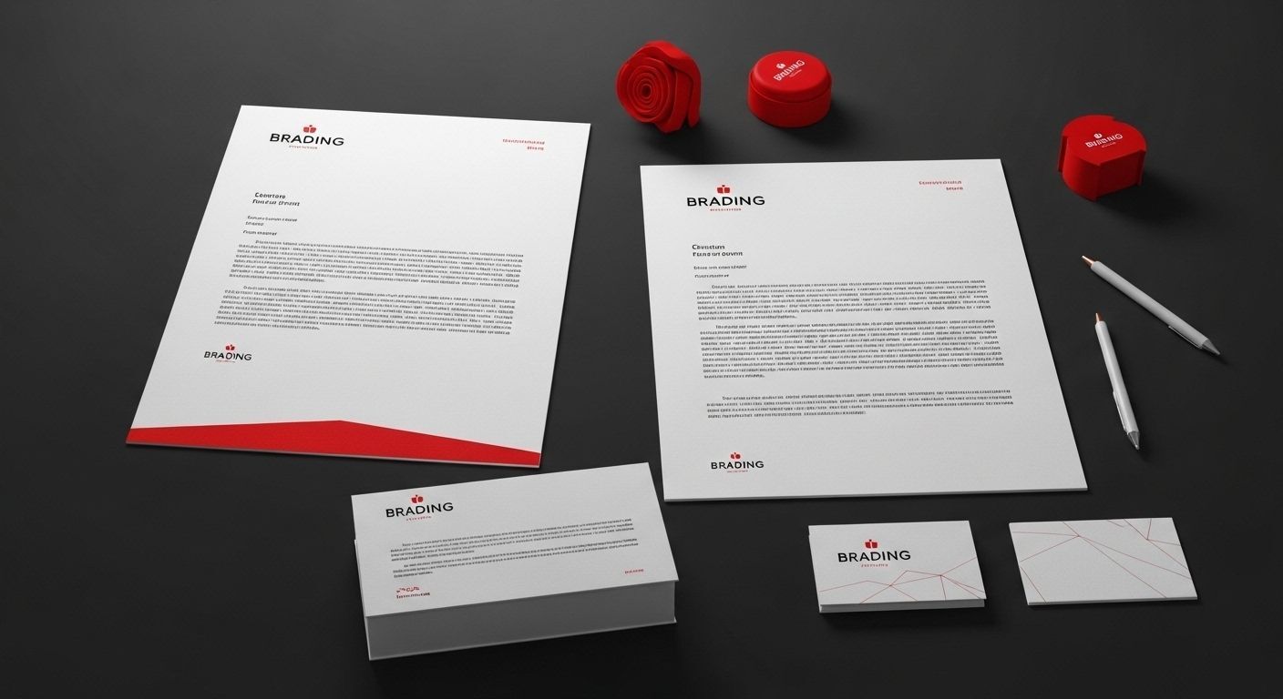 Professional letterhead printing in Bellevue and Seattle with clean layouts and premium paper quality.