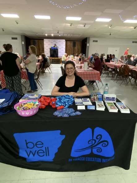 Celebrating World Lung Day at Sherwood Chamber of Commerce 49th Annual Fish Fry Fundraiser & Business Expo!!