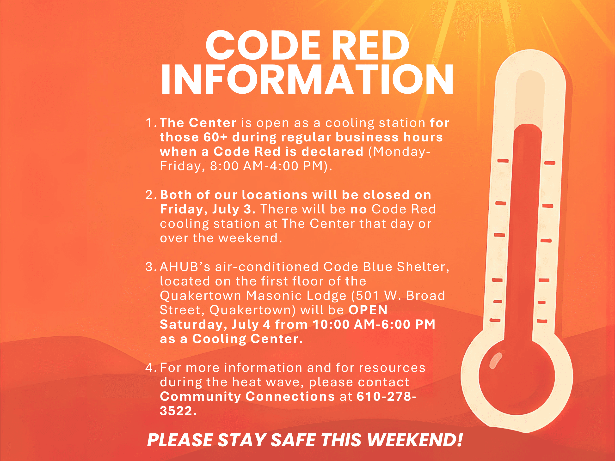 Code Red Information