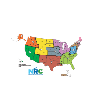 Members connect to our Affiliated State Recycling Organizations across North America