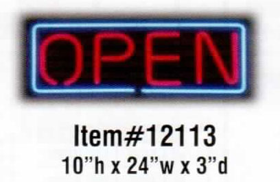 Neon Open Sign Small