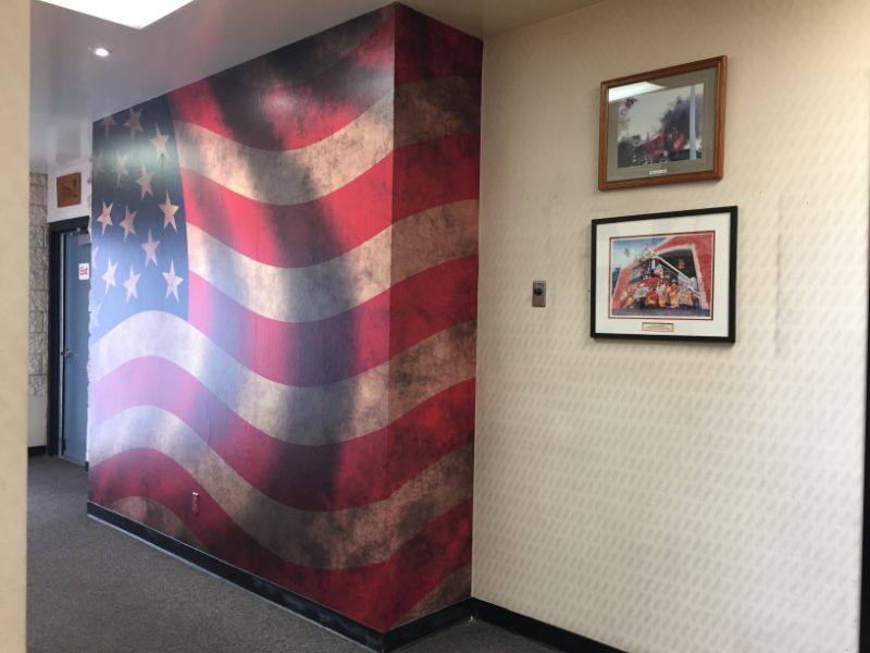 American Flag Wall Murals | Garden Grove CA