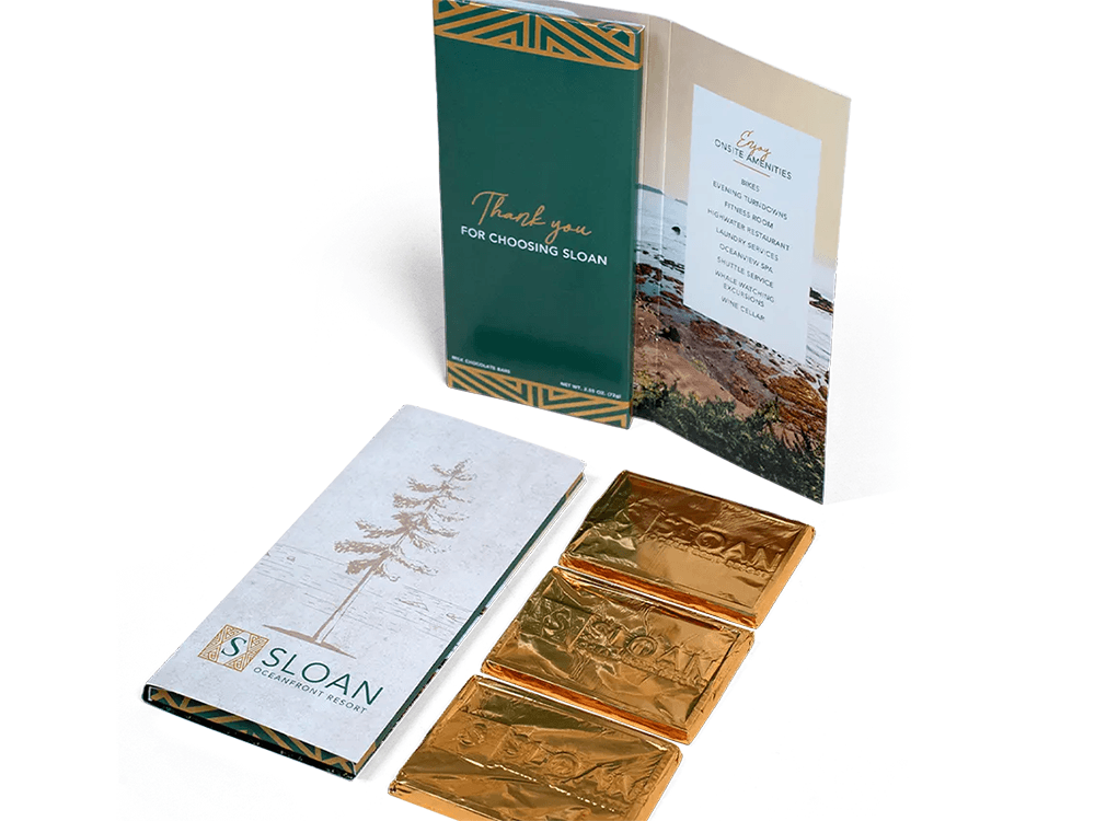 3-Bar Deluxe Engraved Chocolate