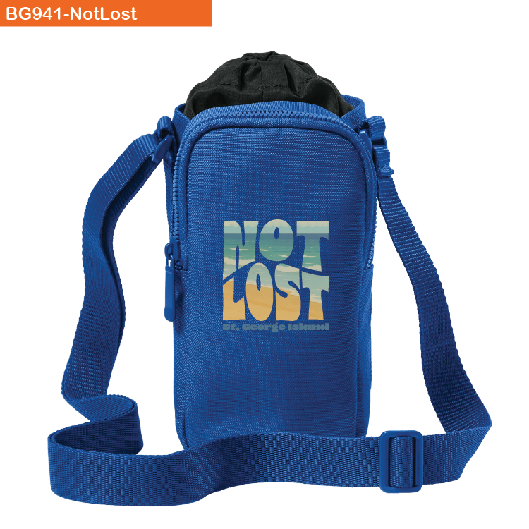 Not Lost - Port Authority® Matte Oxford Hydration Crossbody