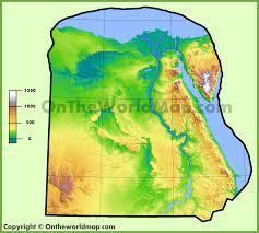 Topography of Egypt
