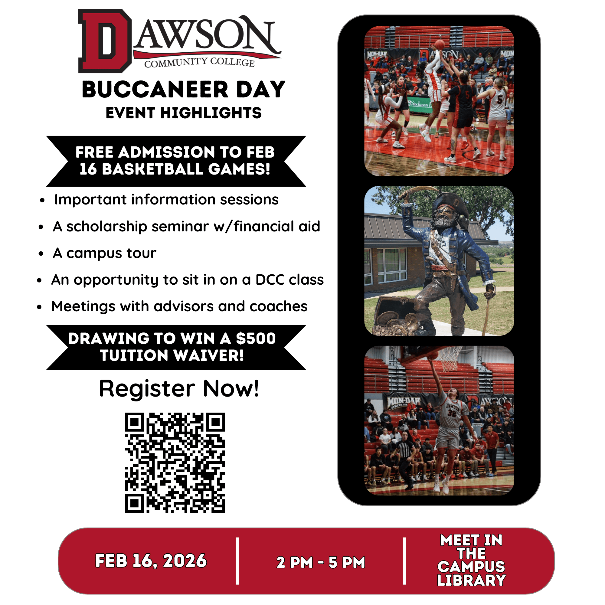 Buccaneer Day - Free Basketball Admission!