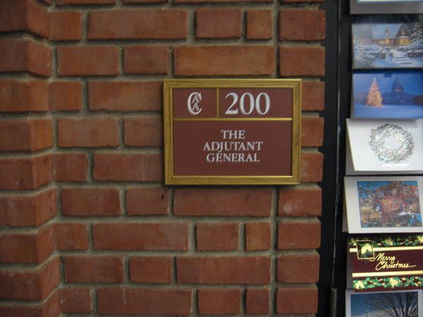 Office / Suite Signage, ADA Compliant Raised Letters and Braille, Photo Polymer, Inter-Changeable Panels in Front Loading Frame, Way Finding Project, One of Many