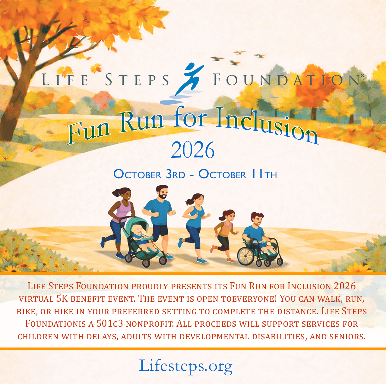 LSF Fun Run for Inclusion 5K 2026
