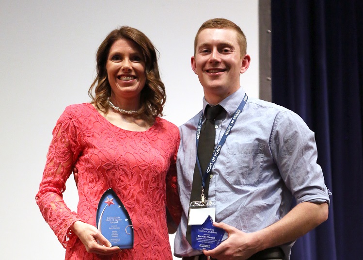 Mother and Son Honored at Night of Stars