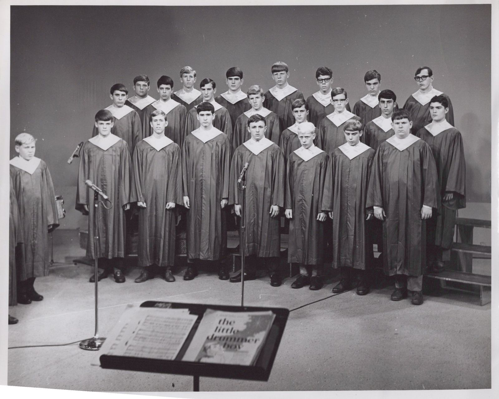 The Boys Home Choir in the 1960s.