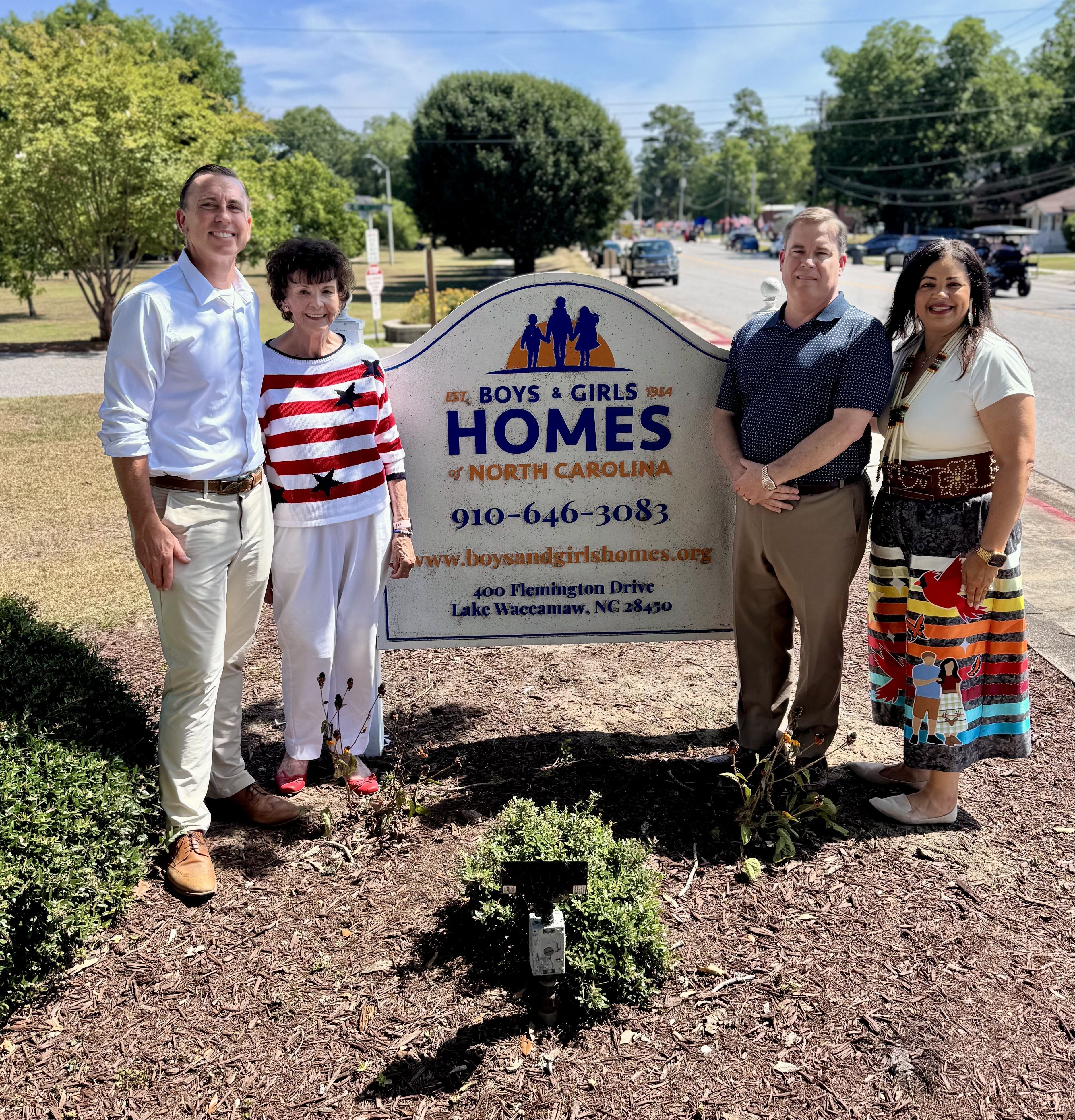 In a first for Boys & Girls Homes, Rep. Brenden Jones and BGHNC announce state budget grant