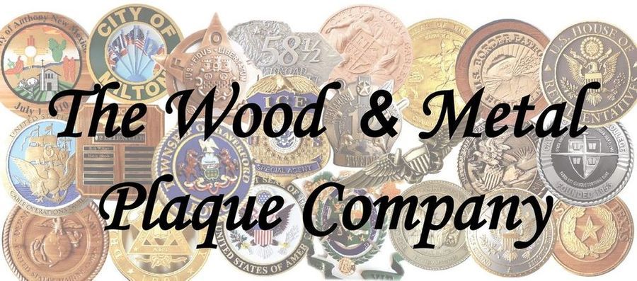 Wholesale Dimensional Wood & Metal Plaques