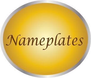 MP-3030 - Carved Plaques of Nameplates