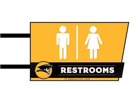 Restroom with Bracket