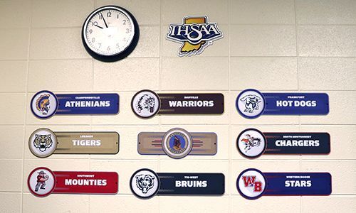 Conference Boards are uniquely designed so your school's display stands out.