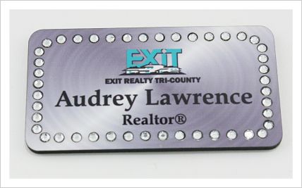 Exit Realty Silver Rectangle