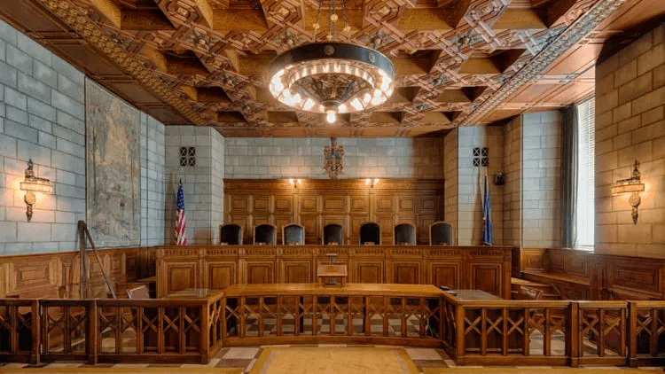 Nebraska Supreme Court chamber