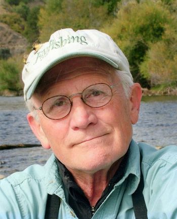 Bruce Ferguson with Les Johnson and Pat Trotter. FLY FISHING FOR