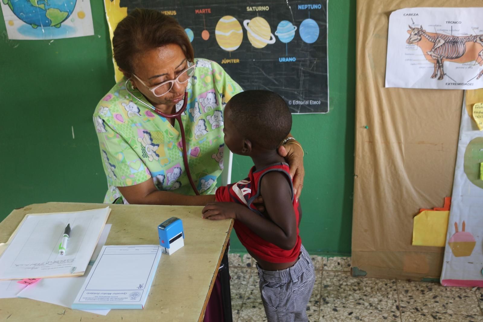 A GESTURE OF LOVE AND HOPE IN SANTO DOMINGO