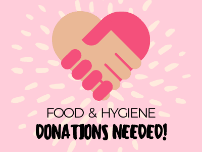 A Call for Food & Hygiene Donations