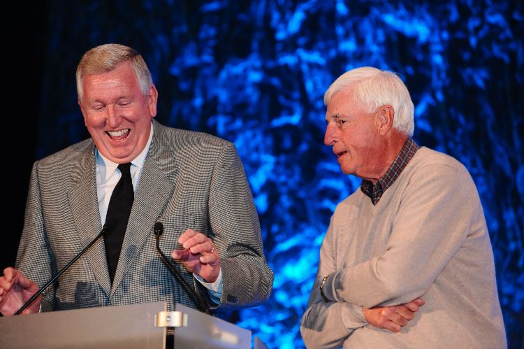 Bill Hosket and Bob Knight