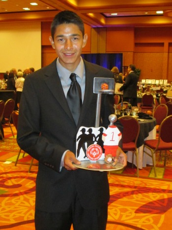 Steven Juarez Recognized at 2013 Youth Award Winner