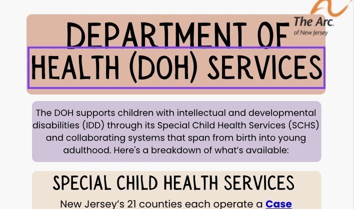 Deptartment of Health Services for Children with Disabilities