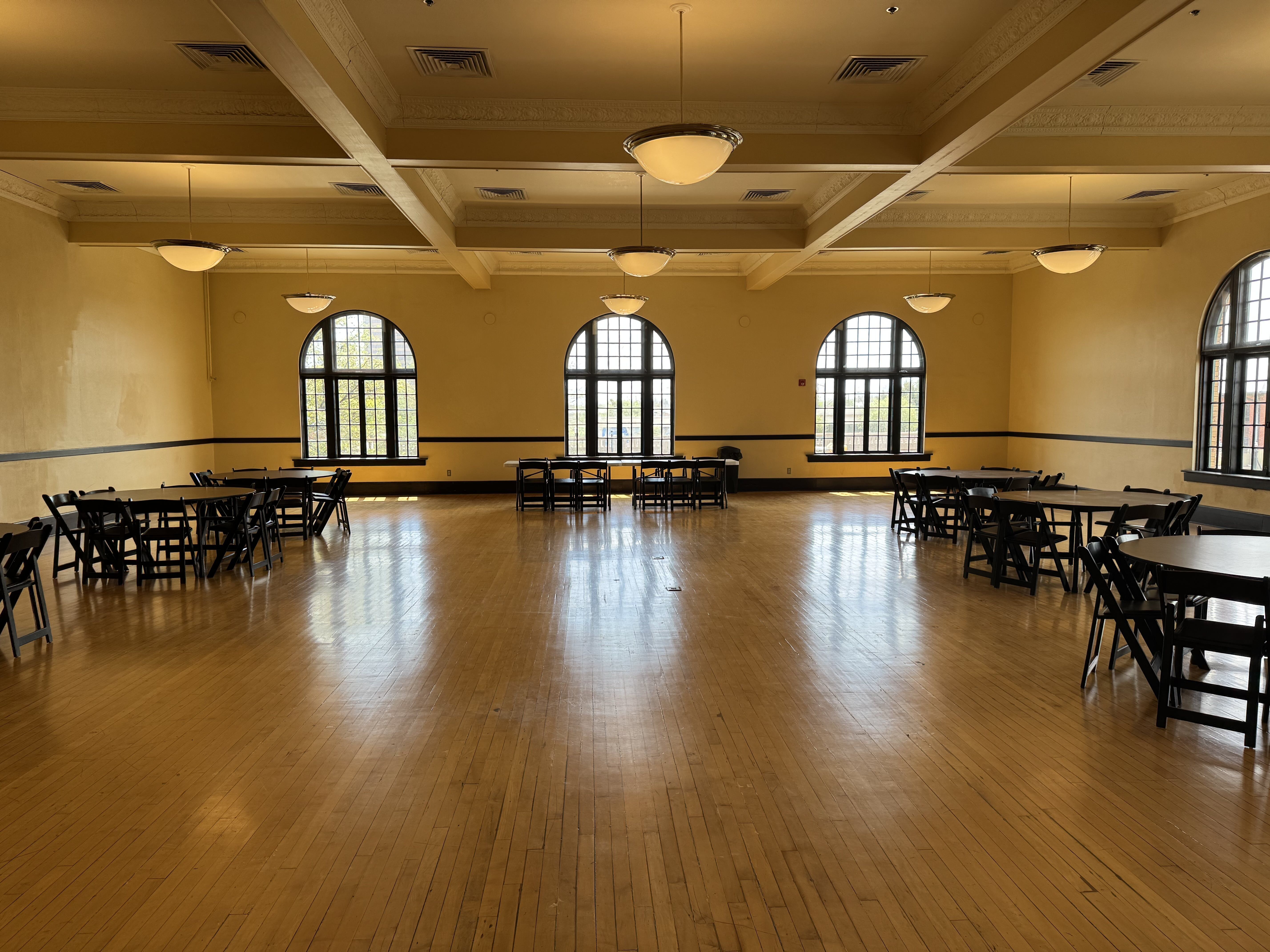 The ballroom rental in the Elks Arts Center