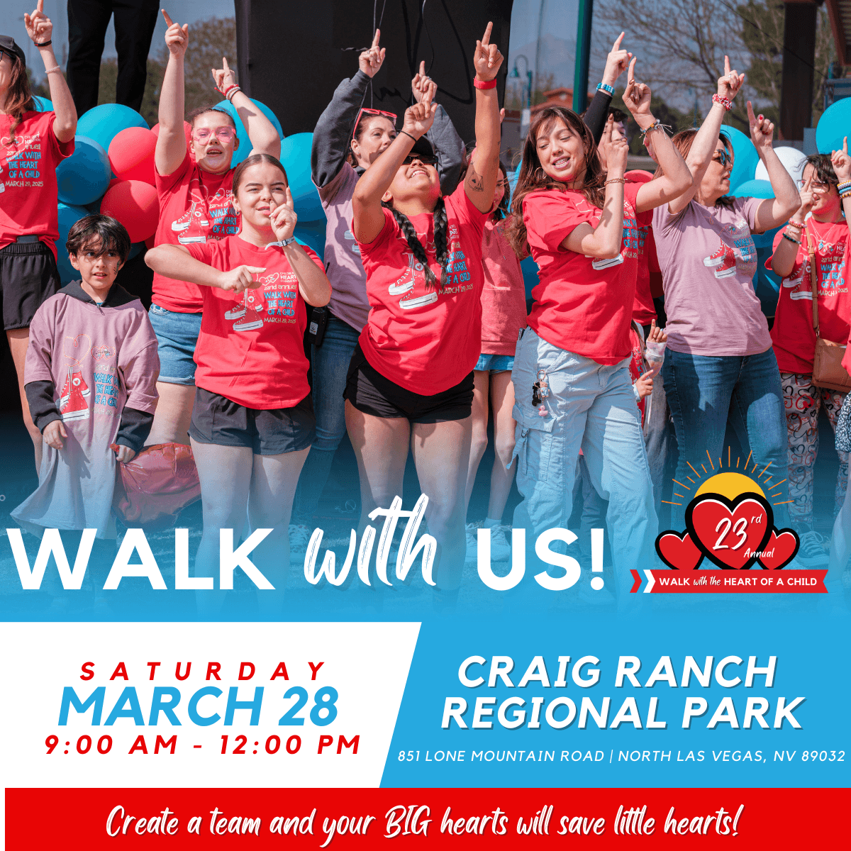 23rd Annual Walk with the Heart of a Child