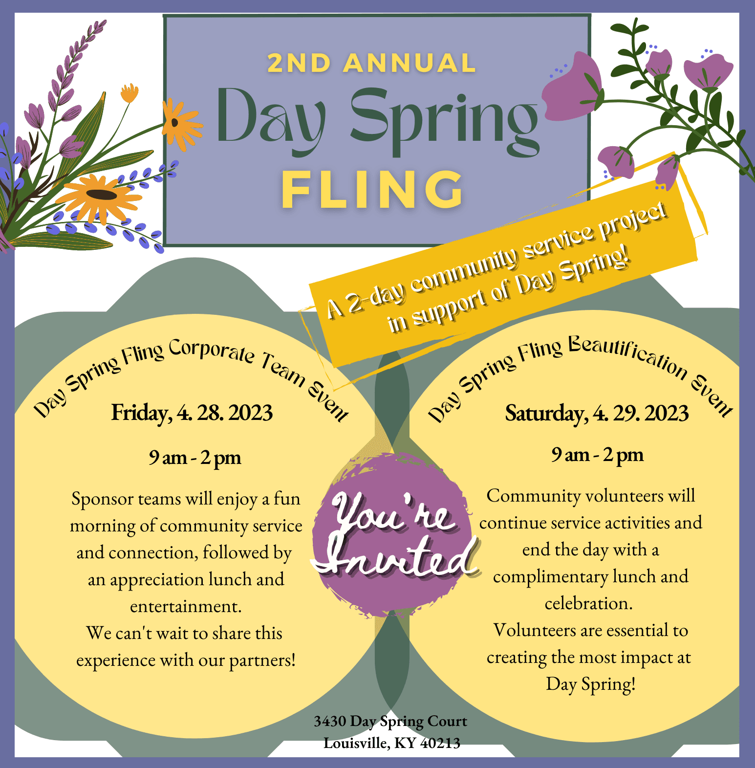 2nd Annual Day Spring Fling Events News & Events Day Spring