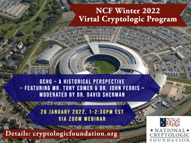 26 January 2022: GCHQ: A Historical Perspective