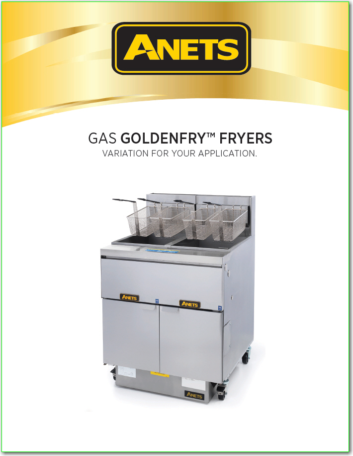 Anets Goldenfry Series Fryer Brochure